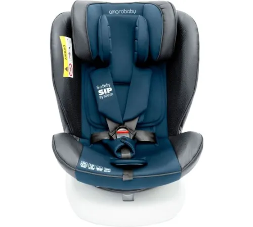 Детское автокресло Amarobaby Champion Isofix AMARO-2008CH-Se/Si серый/синий