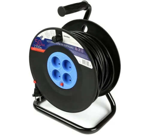 Удлинитель на катушке SmartBuy SBE-10-4-50-N