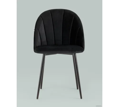 Стул Stool Group Логан AV 413-B30-08 велюр черный