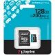 Карта памяти Kingston Canvas Go! microSDXC 128GB SDCG4/128GB с адаптером