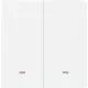 Выключатель Hommyn zigbee 2 клавиши SWZBNN02W без нейтрали