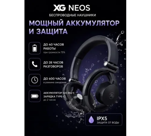 Наушники xGhost xG NEOS черный