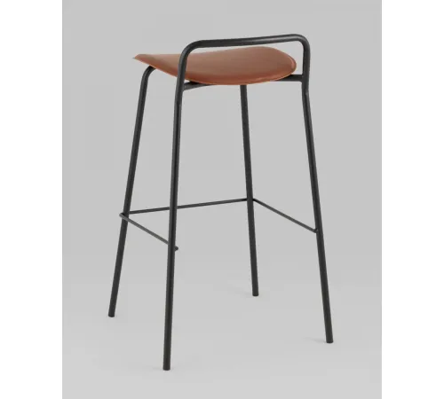 Стул Stool Group Mantis экокожа коричневый