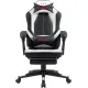 Игровое геймерское кресло Defender Apollo черный/белый