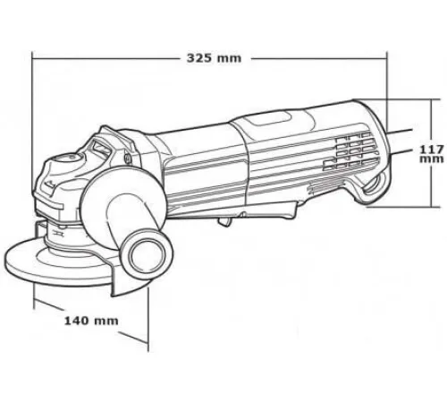 Угловая шлифмашина Makita GA5050R