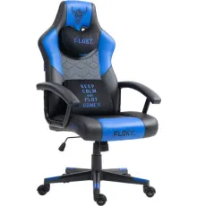 Игровое геймерское кресло FLOKY Huginn Blue синий
