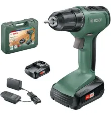 Дрель-шуруповерт Bosch UniversalDrill 18 06039C8005 с 2-мя АКБ, кейс
