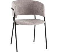 Стул с подлокотниками Stool Group Нэлли AV 486-C82-9005 букле светло-серый