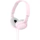 Наушники с микрофоном Sony MDR-ZX110AP розовый