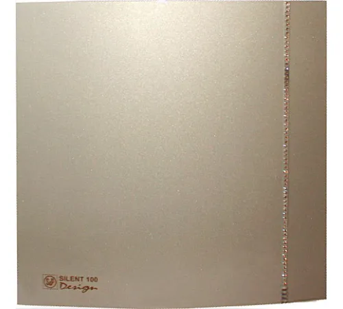Осевой вентилятор Soler&Palau Silent-100 CZ Champagne Design Swarovski [5210622500]