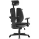 Офисное кресло CACTUS CS-CHR-MC03-BKGY черный/серый
