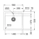 Кухонная мойка Franke Sirius SID 610 610-49 114.0571.487 серый