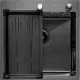 Кухонная мойка ARFEKA Eco AR мойка 500*500, коландер G, дозатор Black Decor Millet