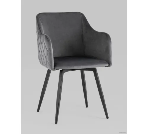 Стул Stool Group Ника MC66-5F KD HLR-21 велюр серый