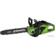 Аккумуляторная пила Greenworks GD40CS15 с 1-м АКБ 2 Ah