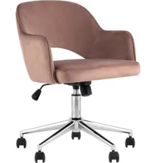 Офисное кресло Stool Group Кларк велюр розовый