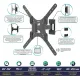 Кронштейн для телевизора Onkron M2 черный