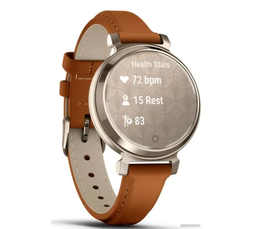 Умные часы Garmin Lily 2 Classic кремовое золото/коричневый