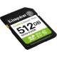 Карта памяти Kingston Canvas Select Plus SDXC 512GB SDS3/512GB