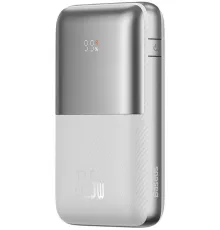 Внешний аккумулятор Baseus Bipow Pro Digital Display Fast Charge Power Bank 20000mAh белый
