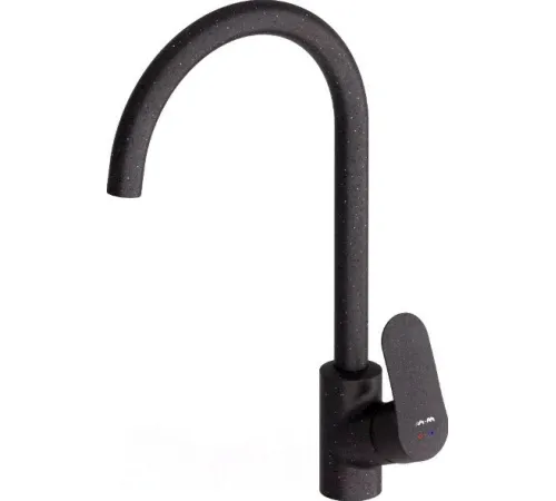 Кухонная мойка Berge BR-5850 + смеситель AM.PM Like F8007122 черный