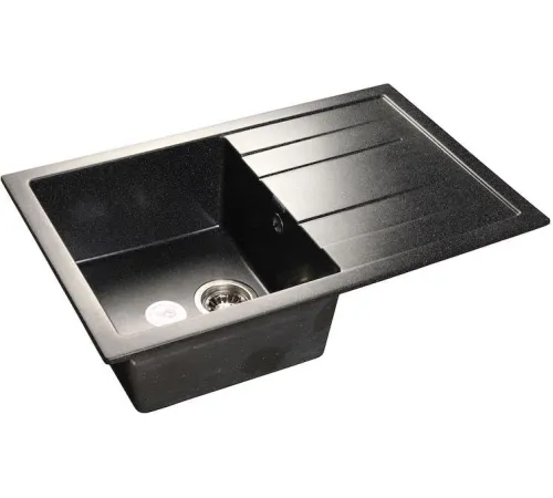 Кухонная мойка GranFest Quadro GF-Q780L черный