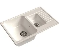 Кухонная мойка GranFest QUARZ Z-21K белый
