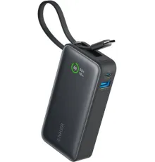 Внешний аккумулятор Anker Nano Power Bank Built-in USB-C A1259 30W 10000mAh черный