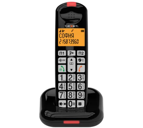 Радиотелефон TeXet TX-D7855A черный