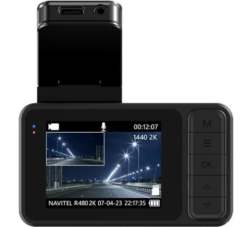 Видеорегистратор-GPS информатор 2в1 NAVITEL R480 2K