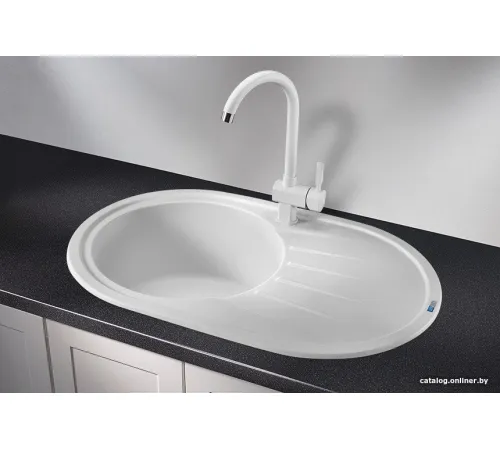 Кухонная мойка Granula ST-7601 белый