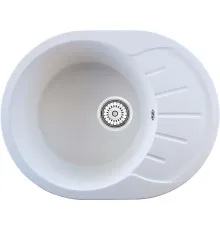 Кухонная мойка Berge BR-5801 белый матовый