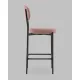 Стул Stool Group Бриф DD AV 477-C65-9005 PP велюр пыльно-розовый