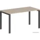 Стол Norden 140x60x75 SG.202.OL.63.AN антрацит/дуб светлый
