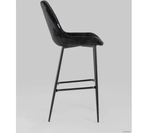 Стул Stool Group Флекс велюр барный черный