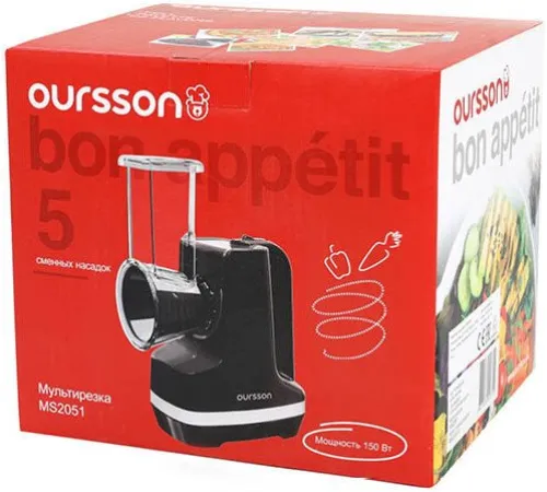 Овощерезка Oursson MS2051/BL