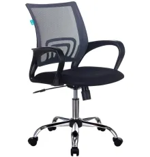 Кресло Бюрократ CH-695N/SL/DG/TW-11 черный/серый