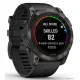 Умные часы Garmin Fenix 7X Pro Sapphire Solar карбоново-серый титан/черный