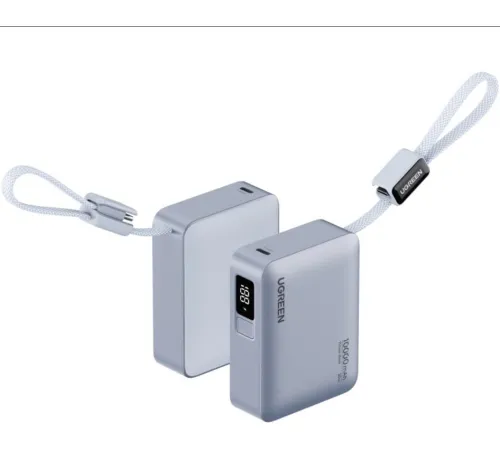 Внешний аккумулятор Ugreen PB584 75173B 10000mAh серый, китайская версия