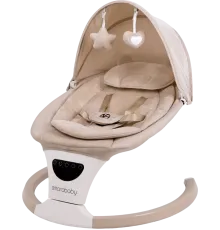 Детские шезлонги и качалки Amarobaby Teddy Swing AB24-22TED/03 бежевый