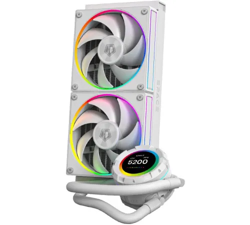 Система жидкостного охлаждения для процессора ID-Cooling SL240 White
