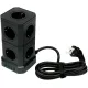 Сетевой фильтр Cablexpert Tower TWR-9-U4-B-2