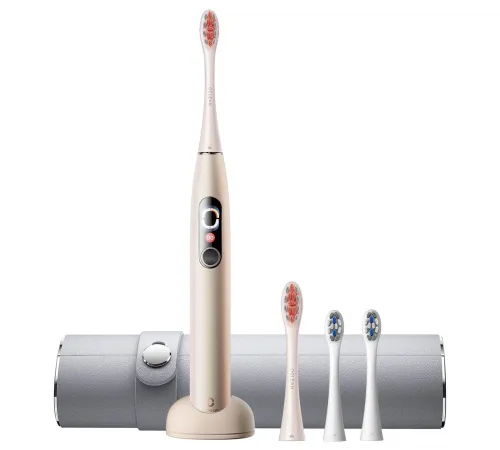 Электрическая зубная щетка Oclean X Pro Digital Set золотой