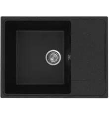 Кухонная мойка Practik PR-M 650-004 черный оникс