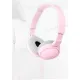 Наушники с микрофоном Sony MDR-ZX110AP розовый