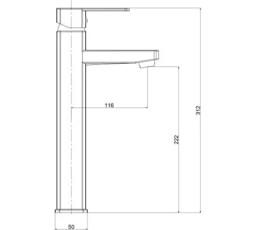 Смеситель Voda Iceberg IC25
