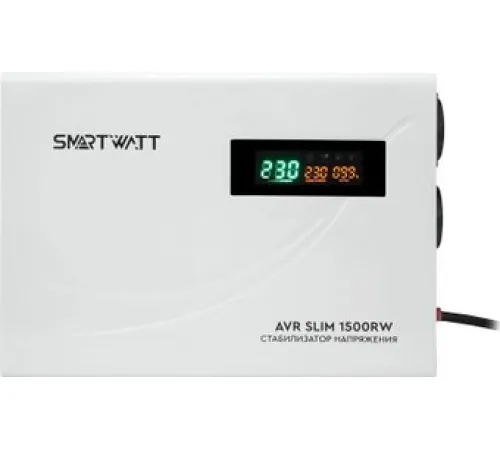 Стабилизатор напряжения SmartWatt AVR Slim 1500RW