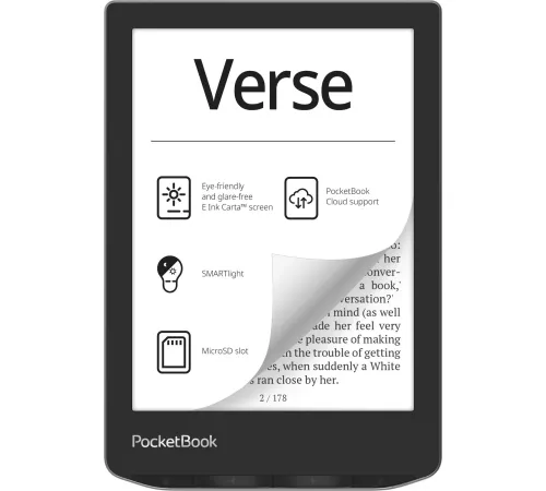 Электронная книга PocketBook 629 Verse Mist Grey