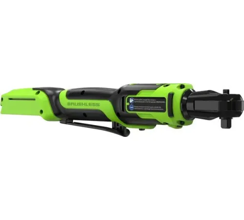 Трещотка Greenworks GD24RW 3804007CUA с 1-им АКБ, сумка