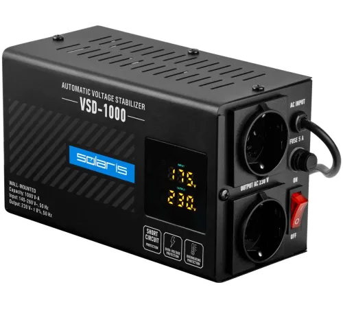 Стабилизатор напряжения Solaris VSD-1000